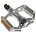 PEDALE VTT / BMX NEWTON ALU ARGENT 9/16" ROULEMENT DU (PAIRE)
