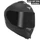 CASQUE INTEGRAL ADX AI500 NOIR MAT XL (DOUBLE ECRAN) (ECE 22.06) (AVEC VISIERE FUME NOIR SUPPLEMENTAIRE A L'INTERIEUR DE LA BOITE)
