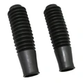 SOUFFLET DE FOURCHE CYCLO DIAM INT 23 ET 31mm - LONGUEUR 180mm ADAPTABLE MBK/MOTOBECANE 89/881 (PAIRE) -SELECTION P2R