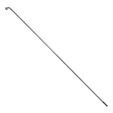 RAYON LEADER FOX INOX ARGENT TETE COUDEE LG 203 DIAM 2.3mm POUR LOTUS - HOLAND - ARIMO 26" (VENDU A L'UNITE SANS ECROU) - VOIR 185897 POUR ECROU