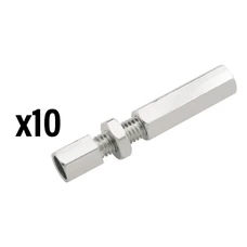 VIS CREUSE TENDEUR DE CABLE VELO M6 (VENDU PAR 10)