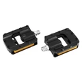 PEDALE CITY NEWTON PLIANTE FULL ALU NOIR/NOIR 9/16 ROULEMENT DU (PAIRE SUR CARTE)