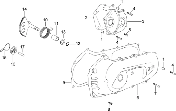 Couvercles - kick de demarrage