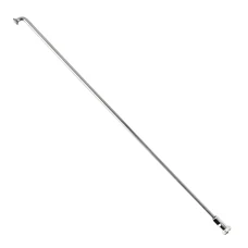 RAYON INOX ARGENT 2,6mm L210mm TETE COUDEE SAPIM AVEC ECROUS (VENDU A L'UNITE)