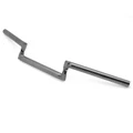 GUIDON CYCLO Z BARRE TORSADE ADAPTABLE PEUGEOT 103/MBK 51 ACIER CHROME HAUTEUR  50mm  -SELECTION P2R-