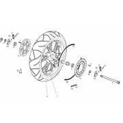 Roue arrière