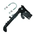 BEQUILLE SCOOT LATERALE ADAPTABLE PEUGEOT 50 KISBEE 2010>2020 2T, KISBEE 50 2010>2021 4T NOIR -BUZZETTI