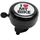 SONNETTE TIMBRE P2R ALU NOIR ''I LOVE MY BIKE'' 55mm (VENDU A L'UNITE)