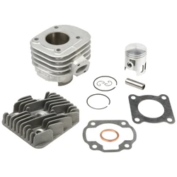 COMPLETE CYLINDER KIT FOR SCOOT MBK 50 OVETTO 2STROKE, MACH G/YAMAHA 50 NEOS 2STROKE, JOG/APRILIA 50 SR/MALAGUTI 50 F10, F12 -ALUMINIUM NIKASIL AIRSAL