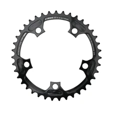 CHAINRING FOR ROAD BIKE- 5 Arms- 34T.Ø 110 -INNER- GREY ALU 7075 TA SYRIUS (SHIMANO TYPE) 10/11 SPEED-.