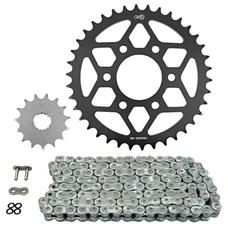 KIT CHAINE ADAPTABLE ROYAL ENFIELD 410 HIMALAYAN 2016>2024 525 15x38 (DEMULTIPLICATION ORIGINE) -AFAM