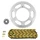 KIT CHAINE ADAPTABLE DERBI 50 GPR 2010>2017  420  11x53  (DIAM COURONNE 108/123/6.5)  (DEMULTIPLICATION ORIGINE)  -AFAM-