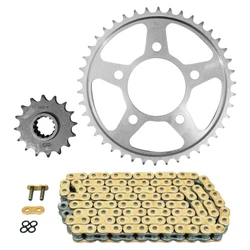 KIT CHAINE ADAPTABLE HONDA 1000 CRF AFRICA TWIN ABS 2016>2019 525 16x42 (DIAM COURONNE 80/110/12.5) (DEMULTIPLICATION ORIGINE) -AFAM
