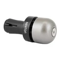 SONNETTE PING 22,2 mm GRIS FIXATION EMBOUT DE CINTRE (VENDU A L'UNITE) - COMPATIBLE VELO ROUTE