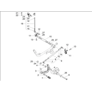 Sélecteurs internes de la boîte de vitesses