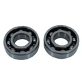 ROULEMENT MOTEUR SCOOT ADAPTABLE PEUGEOT 50 KISBEE 4T/KYMCO 50 AGILITY 4T/SYM 50 ORBIT 4T/SCOOT 50 CHINOIS 4T GY6 139QMB (2 PIECES)  -P2R-