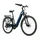 VELO ELECTRIQUE/VAE CITY 28 LEADER FOX NARA 2023 MIXTE BLEU 7V MOTEUR ROUE AR BAFANG 36V 45Nm BATTERIE 14Ah (18'' - H46cm - TAILLE M - POUR ADULTE DE 168cm à 178cm)