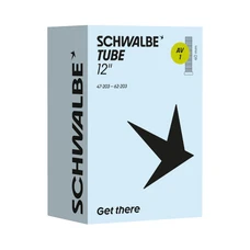 CHAMBRE A AIR VELO 12 1/2 x 1.75-2 1/4 SCHWALBE VALVE STANDARD 40mm (47-62x203) (AV1)