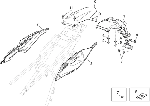 Carrosserie posterieure