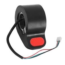 COMMANDE / GACHETTE ACCELERATEUR POUR TROTTINETTE XIAOMI M365, 1S, ESSENTIAL, PRO, PRO 2 NOIR/ROUGE -P2R