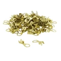 COSSE ELECTRIQUE LAITON NON ISOLEE OEILLET 6.2 x 20 A SERTIR (VENDU AU SACHET DE 100 PIECES) -SELECTION P2R