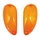 LENS FOR FLASHER FOR SCOOT PIAGGIO 50 TYPHOON, NRG, NTT REAR ORANGE (PAIR) -SELECTION P2R