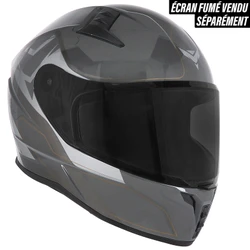 CASQUE INTEGRAL MOTO ADX AI400 EVO GRIS BRILLANT XL (SIMPLE ECRAN) (ECE 22.06)