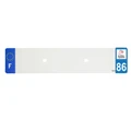 BANDE PLAQUE AUTO 520x110 POUR PVC VIERGE DEP. 86/EURO (VENDU A L'UNITE)