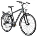 URBAN BIKE 28" LEADER FOX FERRARA 2023 "For men" Grey - 8 Speed (Frame 19'' - H. 48cm - Size L -Rider's size 178cm > 185cm)