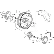 Roue arrière III