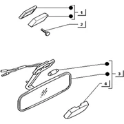 Retroviseur-plafonnier