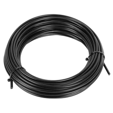 GAINE UNIVERSELLE FIL PLAT 25/10 NOIR (ROULEAU 25 M) -SELECTION P2R