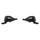 GEAR SHIFTERS SET-FOR MTB - P2R -INDEXED- RAPID PUSH-PULL 8 SPEED (PAIR)
