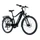VELO ELECTRIQUE/VAE VTC 29 LEADER FOX DENVER 2024 HOMME NOIR BRILLANT 9V MOTEUR CENTRAL BAFANG M300 36V 80Nm BATTERIE 20Ah (22,5'' - H56cm - TAILLE XXL - POUR ADULTE DE 190cm à plus)