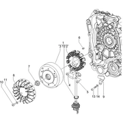 Volant magnetique