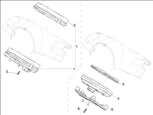 Groupe instruments - Cruscotto
