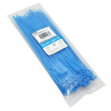 COLLIER DE SERRAGE NYLON TYPE RILSAN 3,6x250mm BLEU (VENDU PAR 100) -P2R