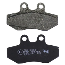 PLAQUETTE DE FREIN NEWFREN POUR DERBI SENDA 50 DRD 2003>2004 AV / RIEJU 50 SMX AV, SPIKE 2002>AV / PEUGEOT 50 XR6 2002> AV / BETA 50 RR 1999>2003 AV (FD0162BE) (ELITE ORGANIQUE)