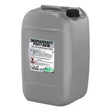 NETTOYANT/DEGRAISSANT/PRODUIT DE FONTAINE DE NETTOYAGE MINERVA DF POUR TOUTES LES FONTAINES ATELIER (25 L)