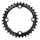 CHAINRING FOR MTB- Ø104 - 4arms-FOR TRIPLE- 34T. Ø104 BLACK MIDDLE STRONGLIGHT ZICRAL .Thickness 4mm- 8/9 Speed.