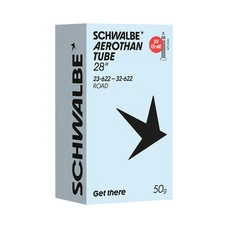 CHAMBRE A AIR VELO 700 x 23-28 SCHWALBE AEROTHAN TPU VALVE PRESTA 40mm (SV20E) 41grs