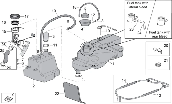Reservoir carburant