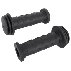POIGNEE CITY ENFANT NOIR AVEC PROTECTION CHOC L100mm (PAIRE) DIAM 22.2