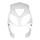 FACE AVANT ORIGINE PIAGGIO 50 NRG POWER BLANC 544  -95932370BR-