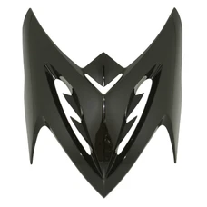 FRONT FAIRING FOR SCOOT MBK 50 STUNT/YAMAHA 50 SLIDER GLOSS BLACK (UPPER PART)- SELECTION P2R
