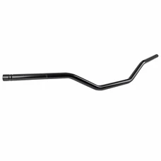 GUIDON MOTO ROUTE TOMMASELLI ACIER DIAM 22 mm LONG 807 mm HAUT 122 mm NOIR SANS BARRE DE RENFORT