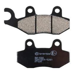 PLAQUETTE DE FREIN BREMBO POUR KYMCO (SCOOTER CARBONE CERAMIQUE) -07035