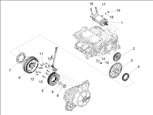 Volant magnétique / Allumage