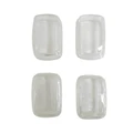 CABOCHON CLIGNOTANT SCOOT ADAPTABLE MBK 50 STUNT 2000>2003/YAMAHA 50 SLIDER 2000>2003 AV+AR TRANSPARENT (x4)  -REPLAY-