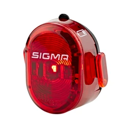 ECLAIRAGE VELO USB ARRIERE SUR TIGE de SELLE SIGMA NUGGET II FLASH (AUTONOMIE 5H MODE NORMAL ET 8H MODE FLASH) NOIR